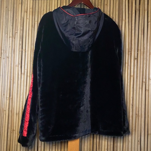 Forever 21 Fur Hooded Jacket - Picture 2 of 2